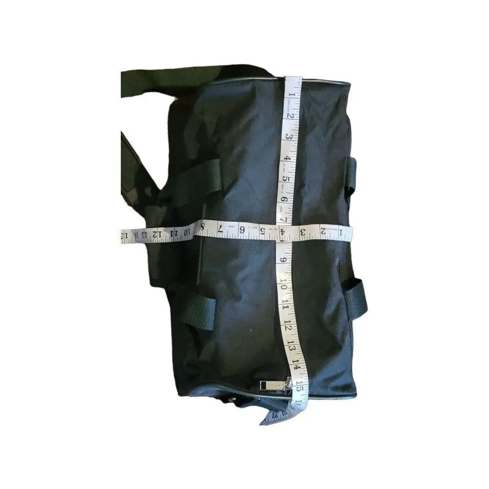 Pierre Cardin Vintage Army Green Travel‎ Bag S